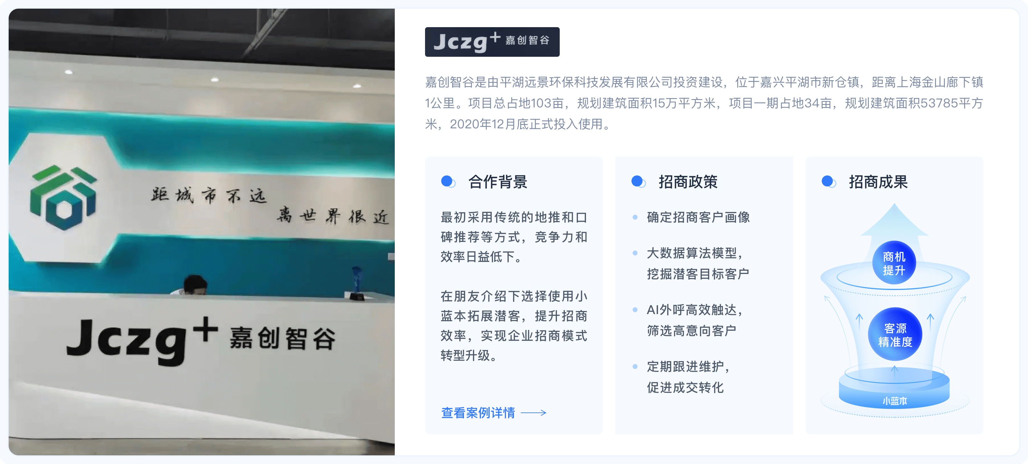 园区招商客户案例与成果路径